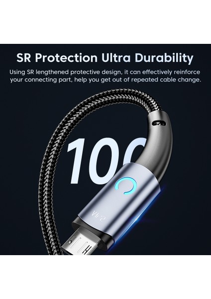 Toocki Mikro USB Kablosu 2.4A Hızlı Şarj Samsung Xiaomi Redmi Için Android Cep Telefonu USB Mikro Kablo Şarj Cihazı Veri Kablosu Tel (Yurt Dışından) indirimleri