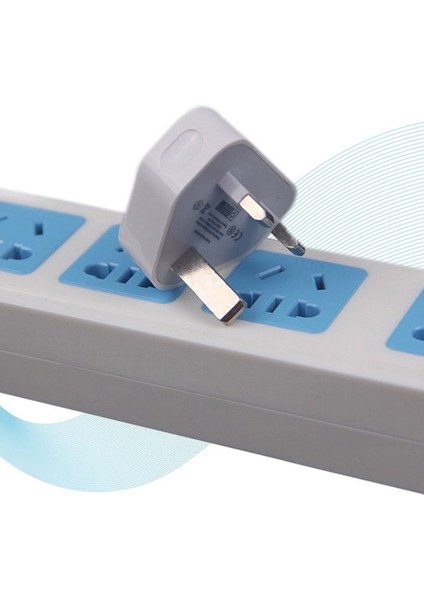 Telefonlar Için USB Bağlantı Noktalı Birleşik Krallık Şebeke Duvarı 3 Pimli Fiş Adaptörü Şarj Gücü (Yurt Dışından) modelleri