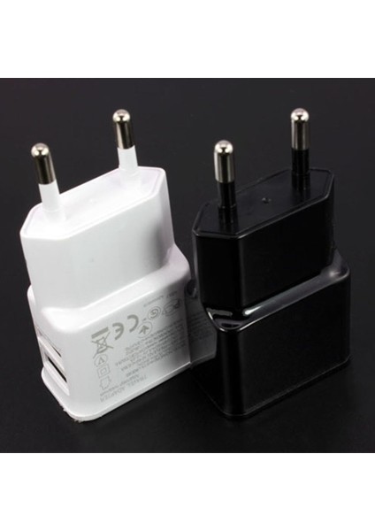 Ab Tak 5 V Çift USB Evrensel Cep Telefonu Şarj Cihazları Seyahat Güç Şarj Adaptörü Tak Şarj Cihazı Android Için iPhone Için (Yurt Dışından) fırsatları