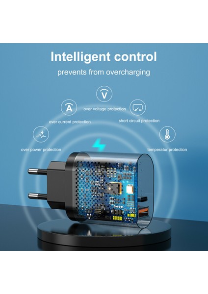Geartronic 18W Pd Hızlı Şarj Cihazı USB C Hızlı Şarj Qc 3.0 Telefon Adaptörü Abd, Ab Tak Tip-C Android Için (Yurt Dışından) indirimleri