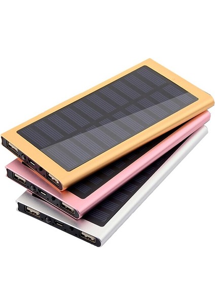 Sıcak 1*7566121 Güneş Enerjisi Bankası Kasa Dıy Kutusu Çift USB Kiti Telefon Şarj Cihazı El Feneri Powerbank Taşınabilir Pover Güç Bankası (Yurt Dışından)