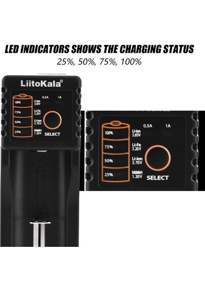 Mini Çok Fonksiyonlu USB 1,2V / 3,7V / 3V / 3,85V USB Kablolu Hızlı Şarj Cihazı (Yurt Dışından) modelleri