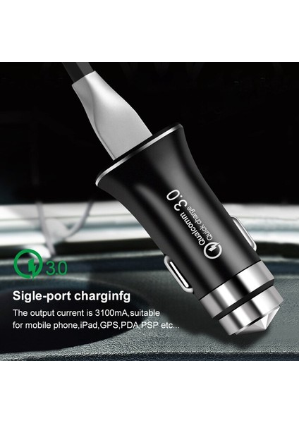 Hızlı 12V Araba Şarjı Hızlı Şarj Qc3.0 5 9 12 V 2A USB Adaptörü Araç Şarjı Telefon Seyahat Şarj Cihazı Samsung Xiaomi Huawei Için (Yurt Dışından) fırsatları