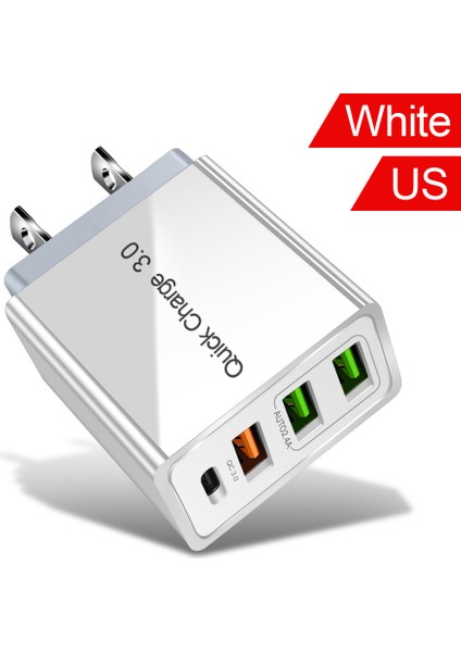 Twitch Hızlı Şarj Pd Şarj Cihazı 48W Qc4.0 Qc3.0 USB Tip C Telefon Fiş Adaptörü iPhone 11 x Xs 8 Xiaomi (Yurt Dışından) fiyatları