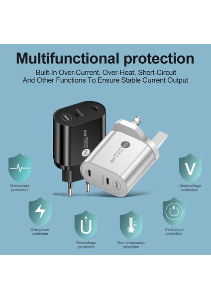 Pd 40W USB Tip C Hızlı Şarj Cihazı Qc3.0 Hızlı Şarj Ab Abd Ingiltere Tak iPhone 12 Pro Max Xiaomi Samsung Duvar Şarj Cihazı Güç Adaptörü (Yurt Dışından) fırsatları