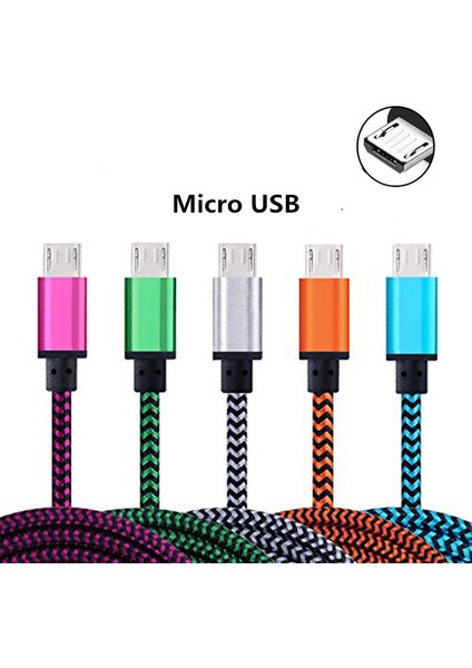 1/2/3 Metre Mikro USB Telefon Kablosu Android Şarj Aleti Kablosu Kabel Mikro USB Şarj Kablosu Kablosu Xiaomi Redmi Için 5 Artı 8 7 6 6A S2 (Yurt Dışından) fiyatları