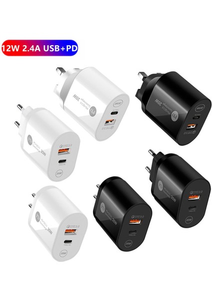 20W USB Pd Şarj Cihazı 20W Hızlı Tip-C Adaptör Qc 3.0 Hızlı Şarj Telefon Duvar Şarj Cihazları Verimli Veri Adaptörü Cep Telefonu Aksesuarı (Yurt Dışından) fiyatları