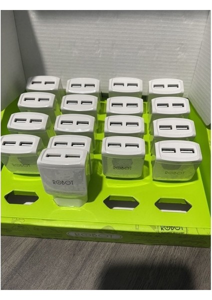 Rt-K6 Çift Çıkışlı Rt-K6 Kabuk Adaptörü Hızlı Şarj Adaptörü (Yurt Dışından) modelleri