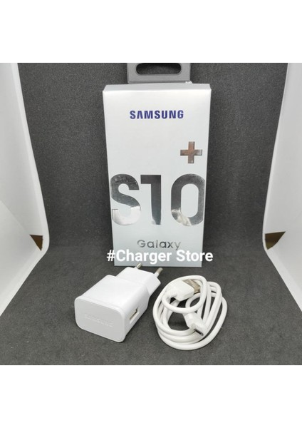 Samsung Için Beyaz Mikro USB Kablosu ve Adaptörü Hızlı Şarj Cihazı (Yurt Dışından)