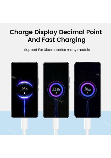 Olaf Orijinal Xiaomi 67W USB C Tipi Kablo Şarj Cihazı Turbo Tipo Hızlı Şarj Kablosu Mi 12 11 10 Pro 9 5g Poco Redmi Not K30 40 (Yurt Dışından) fırsatları