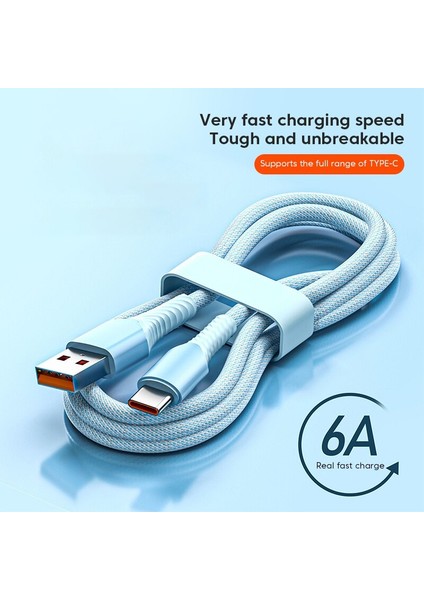 66W 6A USB C Kablo C Tipi Hızlı Şarj Kablosu USB C Tipi Kablo Şarj Cihazı Veri Kablosu Huawei Mate 40 50 Xiaomi 11 10 Pro Oppo R17 (Yurt Dışından) indirimleri