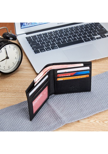 Pidenbao'nun Yeni Erkek Cüzdanı Kore Versiyonu Çok Fonksiyonlu Kısa Yatay Erkek Klipsi Moda Adına Çapraz Desenli Öğrenci Çantası (Yurt Dışından)