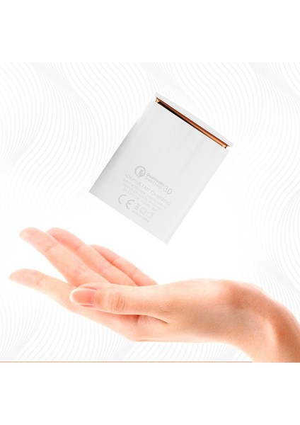 Samsung iPhone Android Için Tl USB Qc3.0 Şarj Cihazı Duvar Prizi Güç Adaptörü (Yurt Dışından) fırsatları