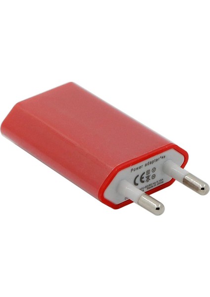 USB Kablosu Duvar Seyahat Şarj Cihazı Güç Adaptörü USB C 500MA Kablo Ab Tak (Yurt Dışından)
