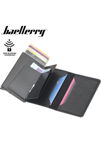 2022 Yeni Erkek Kadın Akıllı Cüzdan Kartvizitlik Rfid Cüzdan Alüminyum Metal Kredi Iş Mini Kart Cüzdan Dropshipping (Yurt Dışından) modelleri