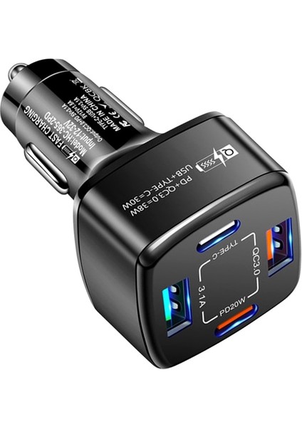 Çift USB C Araç Şarj Cihazı Hızlı Şarj USB Tip C Hızlı Şarj Cihazı Pd Qc3.0 iphone Samsung Xiaomi Araç Telefonu Şarj Adaptörü Kablosu (Yurt Dışından) fiyatları