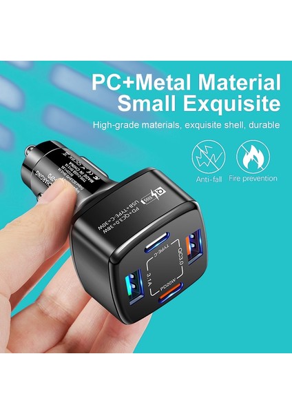 Çift USB C Araç Şarj Cihazı Hızlı Şarj USB Tip C Hızlı Şarj Cihazı Pd Qc3.0 iphone Samsung Xiaomi Araç Telefonu Şarj Adaptörü Kablosu (Yurt Dışından) fırsatları