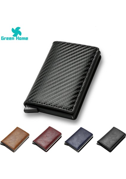 Yeşil Ev Erkek Sikke Çanta Kısa Rfıd Kart Tutucu Para Çantası Erkek Çanta (Yurt Dışından) fırsatları