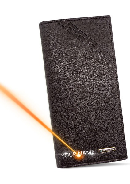 Yeni Uzun Erkek Cüzdan Manyetik Toka Telefon Cebi Adı Baskı Erkek Debriyaj Cüzdan Yüksek Kaliteli Pu Deri Kart Sahibinin Erkek Çantalar (Yurt Dışından) fiyatları