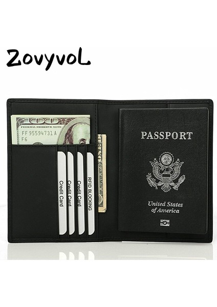 Zovyvol 2020 Deri Pasaport Kadın Erkek Seyahat Pasaport Hollanda Pasaport Tutucu Kredi Tutucu Bayanlar (Yurt Dışından) modelleri