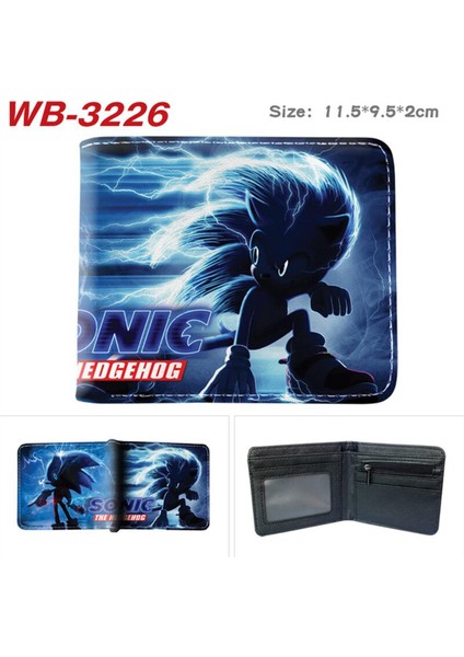 Sıcak Satış Karikatür Anime Oyun Cüzdanı Kart Tutucu Para Cebi (Yurt Dışından)