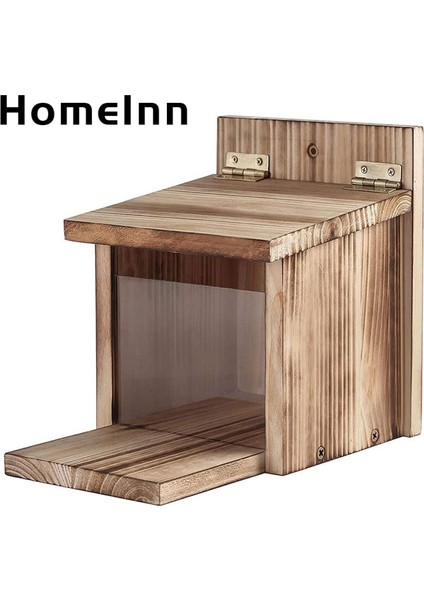 Homeınn Kuş Besleyici Kutusu Ince Işçilik Ahşap Ev Şekilli Kuş Besleyici (Yurt Dışından) fiyatları