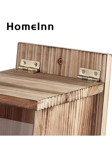 Homeınn Kuş Besleyici Kutusu Ince Işçilik Ahşap Ev Şekilli Kuş Besleyici (Yurt Dışından) modelleri