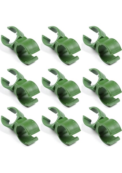 50 Paket Bahçe Evrensel Kelepçe Konnektör Braketi Parçaları, Dönebilen Gölgeleme Ağı Raptiye Aracı (Yurt Dışından)