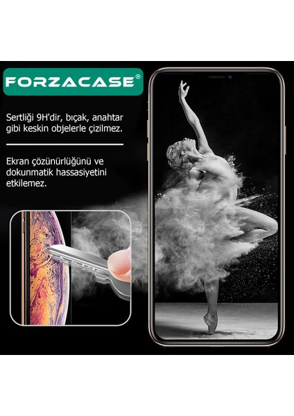 Xiaomi Redmi 13C İle Uyumlu Temperli Kırılmaz Cam Ekran Koruyucu - Fc002