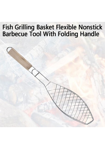 Kavurma Balık Izgara Sepeti Katlanır Saplı Dıy Esnek Açık Barbekü Karşılaşması (Yurt Dışından) indirimleri