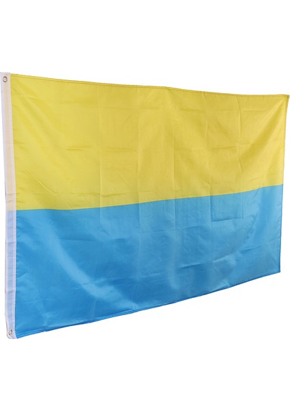 5*3ft Mavi Sarı Ua Ukr Ukrayna Bayrağı Avlu Dekorasyonu Için 90*150 cm Mj (Yurt Dışından)