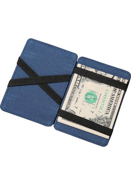 Jınbaolaı Fırçalama Deri Kredi Kartı Cüzdan Erkek Moda Kadın Çantalar Sihirli Küçük Cüzdan Mini Para Klipleri Yeni Tasarım Kısa Çanta (Yurt Dışından) modelleri