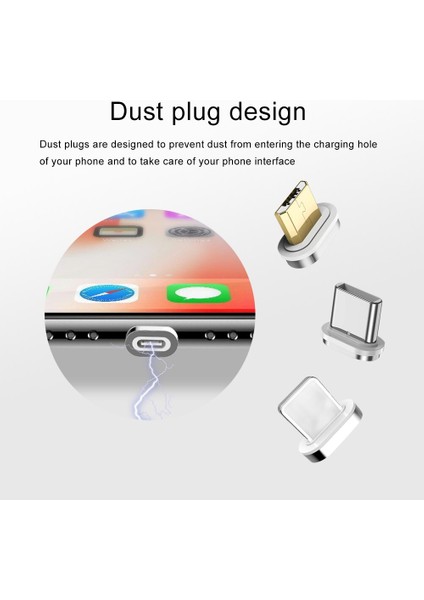 Onuncu Nesil Manyetik Kablo Fişi Hızlı Şarj Cep Telefonu iPhone 6 7 8 Adaptörü Xiaomi Redmi Için Mıknatıs Şarj Fişleri (Yurt Dışından) indirimleri