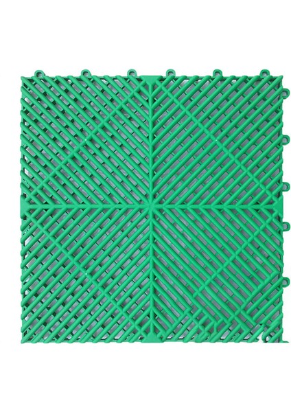 Balkon Pedi-1 x Plastik Ekleme Izgarası-Yeşil (Yurt Dışından)