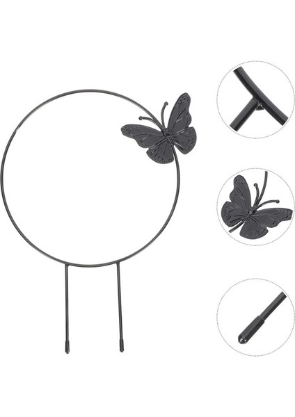 Bitki Tırmanma Çerçevesi Açık Saksı Bitki Raf Tırmanma Rattan Çiçek Standı Podazz (Yurt Dışından) fırsatları