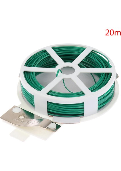 Tesis Sabit Halat Bahçe Teli Fabrikası Büküm Kravat Yeşil Kaplamalı Ip Kesicili Podazz (Yurt Dışından)