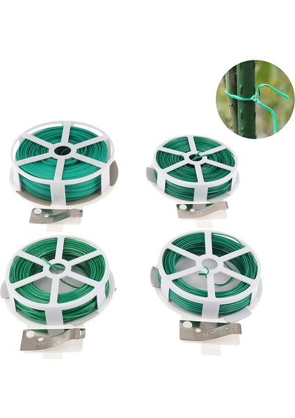 Tesis Sabit Halat Bahçe Teli Fabrikası Büküm Kravat Yeşil Kaplamalı Ip Kesicili Podazz (Yurt Dışından) fiyatları