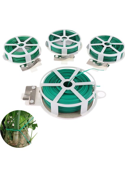 Tesis Sabit Halat Bahçe Teli Fabrikası Büküm Kravat Yeşil Kaplamalı Ip Kesicili Podazz (Yurt Dışından) fırsatları