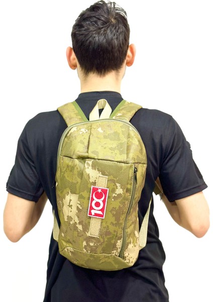 10 Litre Askeri Kamuflaj Outdoor Çanta