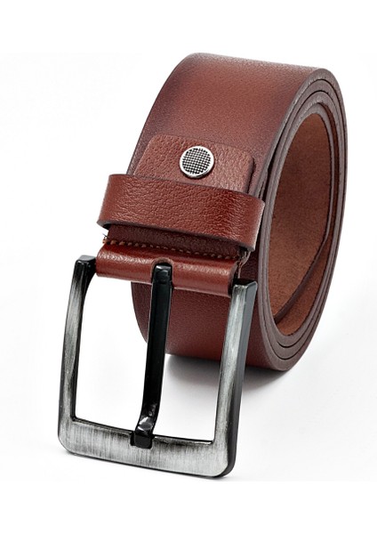 Manda Derisi Kot/keten Erkek Kemeri