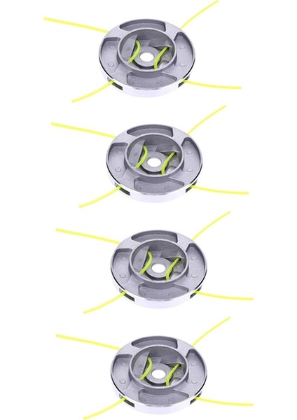 3x Alaşım Kafa Metal Giyotin Kafa, Çalı Kesici Yedek Parçalar Çalı Kesici Çim Düzeltici Için Yumru Besleme Kafası (Yurt Dışından) fırsatları