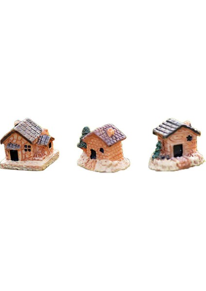 3x3 Parça Mikro Peyzaj Mini Reçine Bonsai Bahçe Dıy Dekor Ev Heykeli (Yurt Dışından) fırsatları