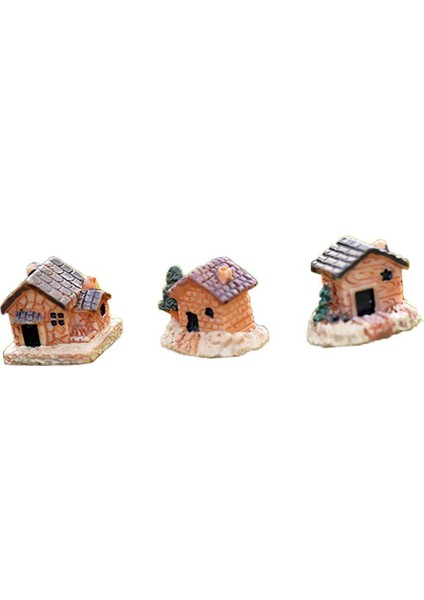 3x3 Parça Mikro Peyzaj Mini Reçine Bonsai Bahçe Dıy Dekor Ev Heykeli (Yurt Dışından) indirimleri
