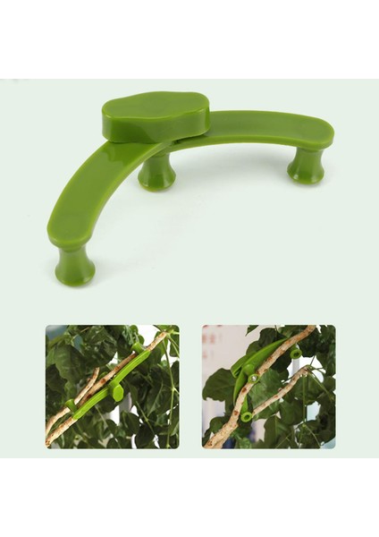 Küçük Bonsai Aleti-5 x Ayarlanabilir Bitki Dalları-Yeşil (Yurt Dışından)