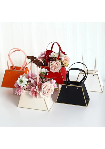 Taşınabilir Çiçek Kutusu Gül Ambalaj Ambalaj Kağıt Torba Sevgililer Günü Hediyeleri Podazz (Yurt Dışından) fiyatları