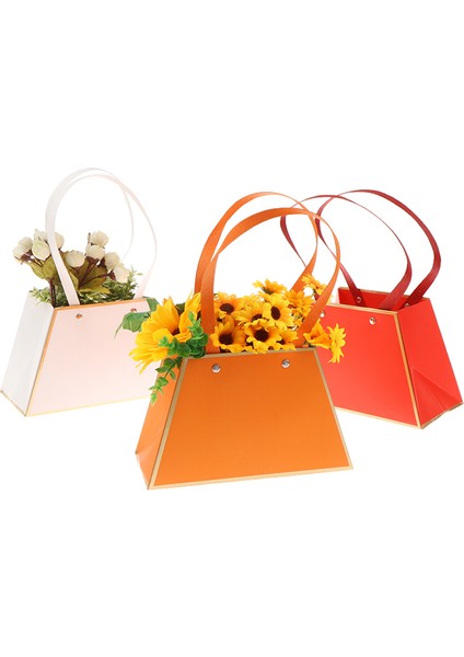 Taşınabilir Çiçek Kutusu Gül Ambalaj Ambalaj Kağıt Torba Sevgililer Günü Hediyeleri Podazz (Yurt Dışından) indirimleri
