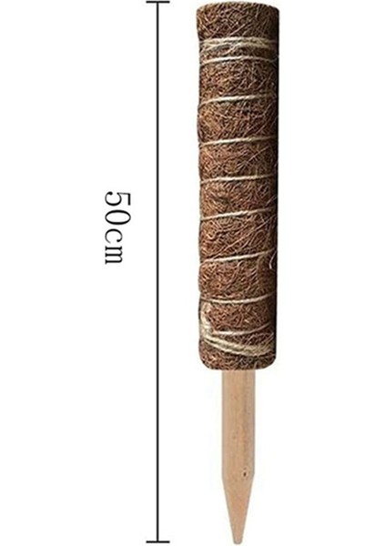 Hindistan Cevizi Moss Totem Direği Bitki Desteği-4 * Bitki Desteği-Kahverengi (Yurt Dışından) fiyatları