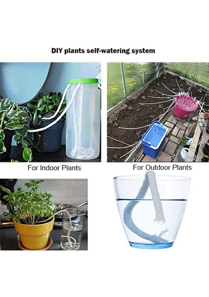 Kılcal Fitil Kordon Yıkanabilir Saksı Menekşe Kendiliğinden Sulanan Halat (Yurt Dışından) fırsatları
