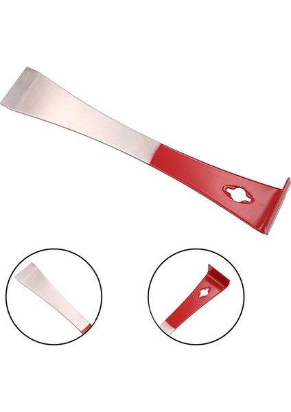 Arıcılık Aletleri-1*j Kancalı Kovan Aletleri 1*l Kancalı Kovan Aletleri-Kırmızı ve Gümüş (Yurt Dışından)