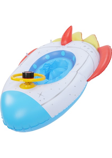 Şişme Çocuk Yüzmek Şamandıra, Serin Şekil Yüzme Şamandıra Koltuk Tekne Çevre Dostu Pvc Taşınabilir Anti Sızıntı 1 Ila 5 Yaşındaki Çocuklar Için Okyanus Için Hızlı Enflasyon (Yurt Dışından) fırsatları